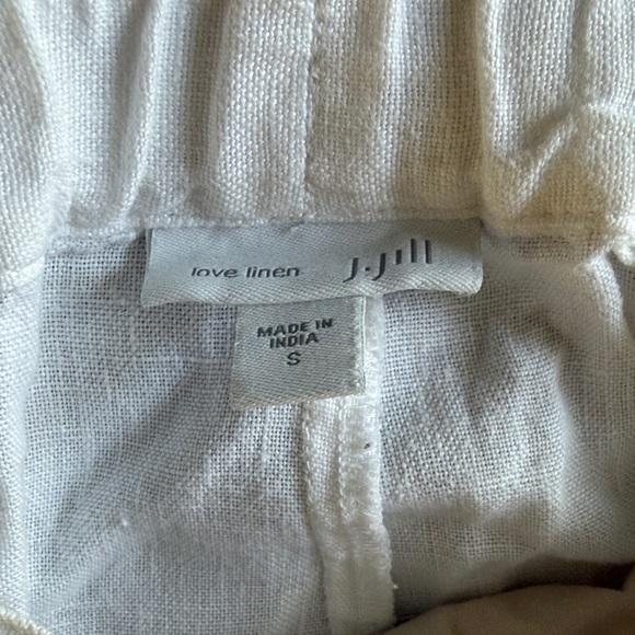 J. Jill Women's White Straight Leg Pants - Picture 2 of 2